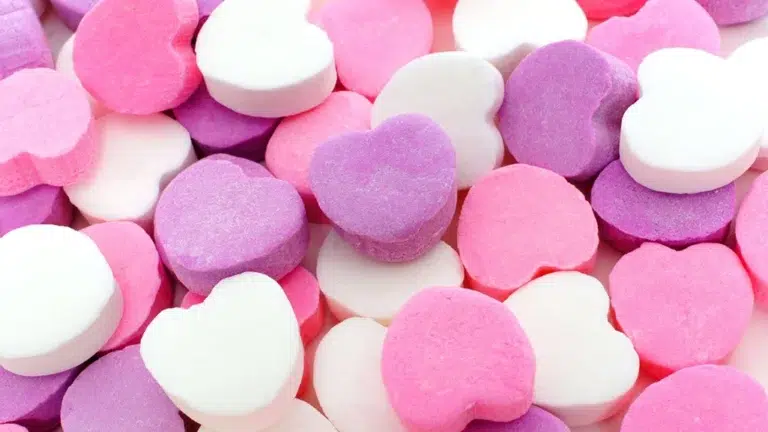 Valentines Day Heart Candy
